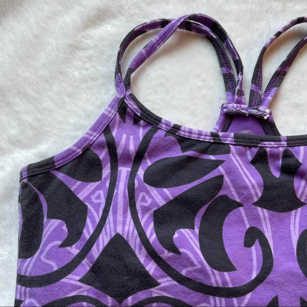 Balance Collection purple & black racer back athletic tank top size large - Picture 8 of 14